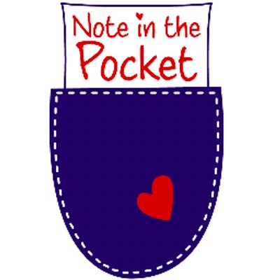 note in the pocket