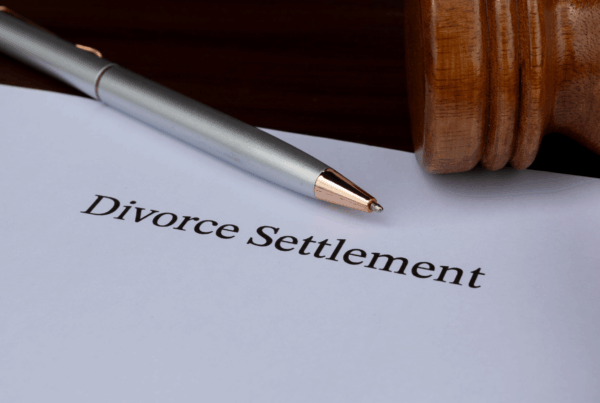Divorce Settlement paperwork